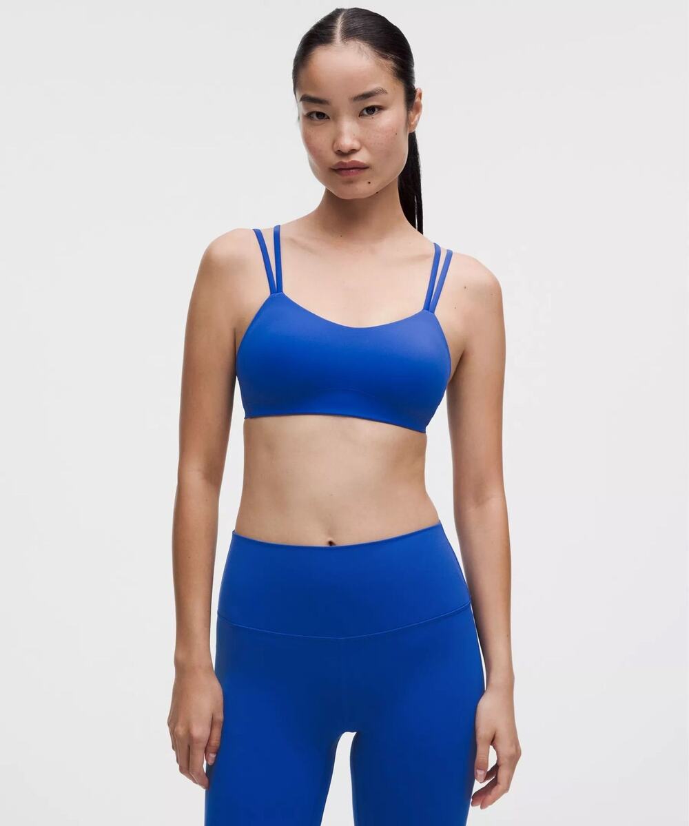 Lululemon Like a Cloud Sports Bra Blue Size 6
